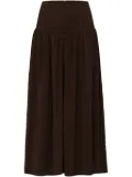 AZEEZA Noora midi skirt - Brown