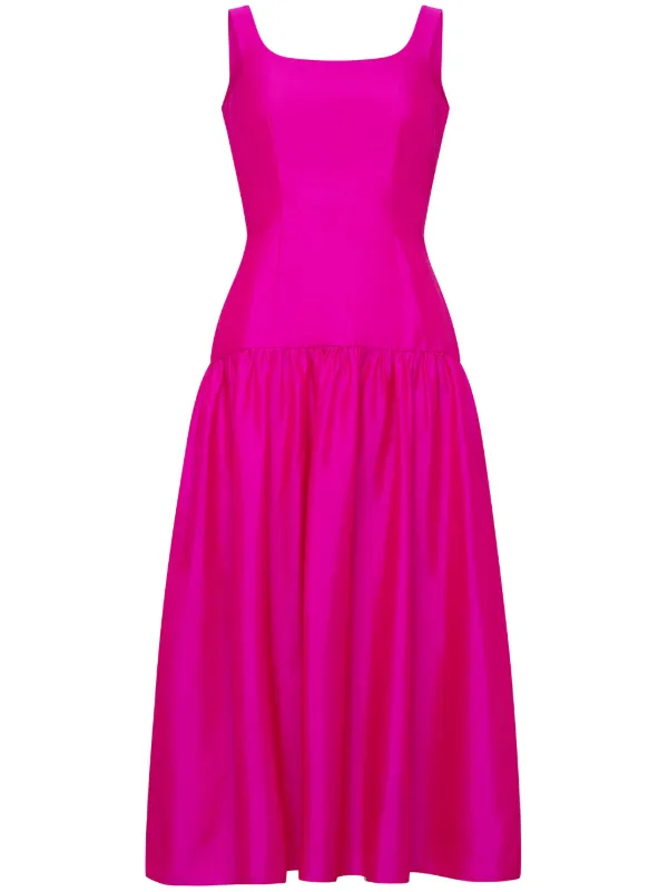 usha pink dress Usha Vance selects shimmering sapphire gown for President Trump's inaugural  ball