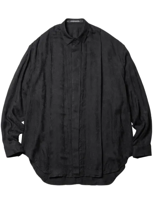Julius chemise Front Tuck - Noir - Julius - Modalova