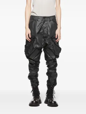 k*e様 00 ripvanwinkle gather pants julius RIPVANWINKLE Bush Pants （Black） -FASCINATE