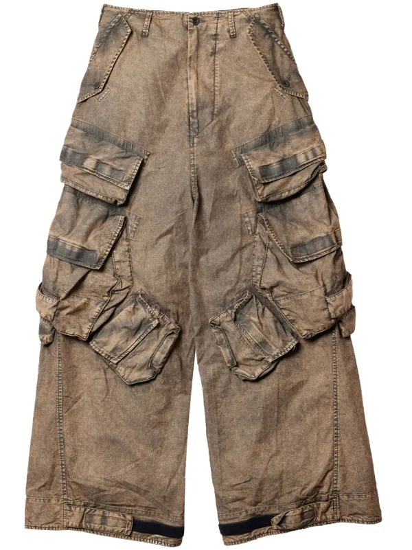 パンツ JULIUS 24-25AW Rogue Cargo Pants Julius Rogue Cargo Pants | Brown | FARFETCH