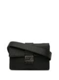 Fendi Pre-Owned 2000-2010 Selleria Flat Convertible Belt uette crossbody bag - Black