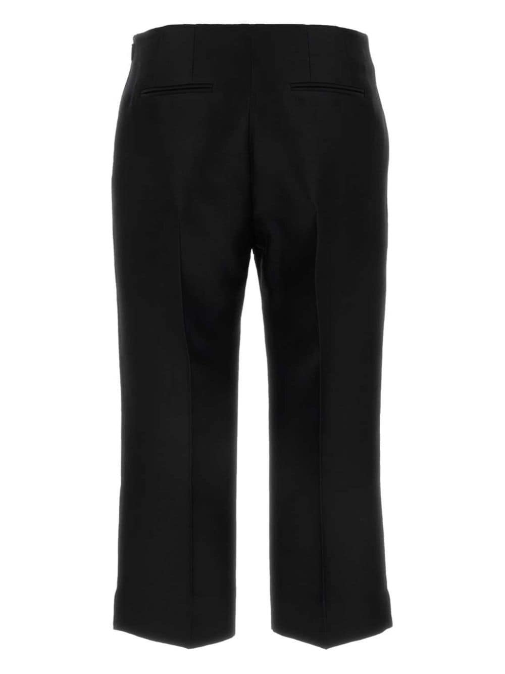 Shop The Row Adelie Cropped Trousers In Black