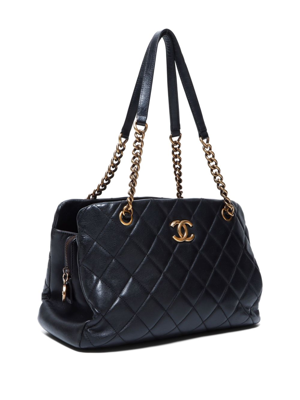 CHANEL 2013-2014 diamond-quilted tote bag Women