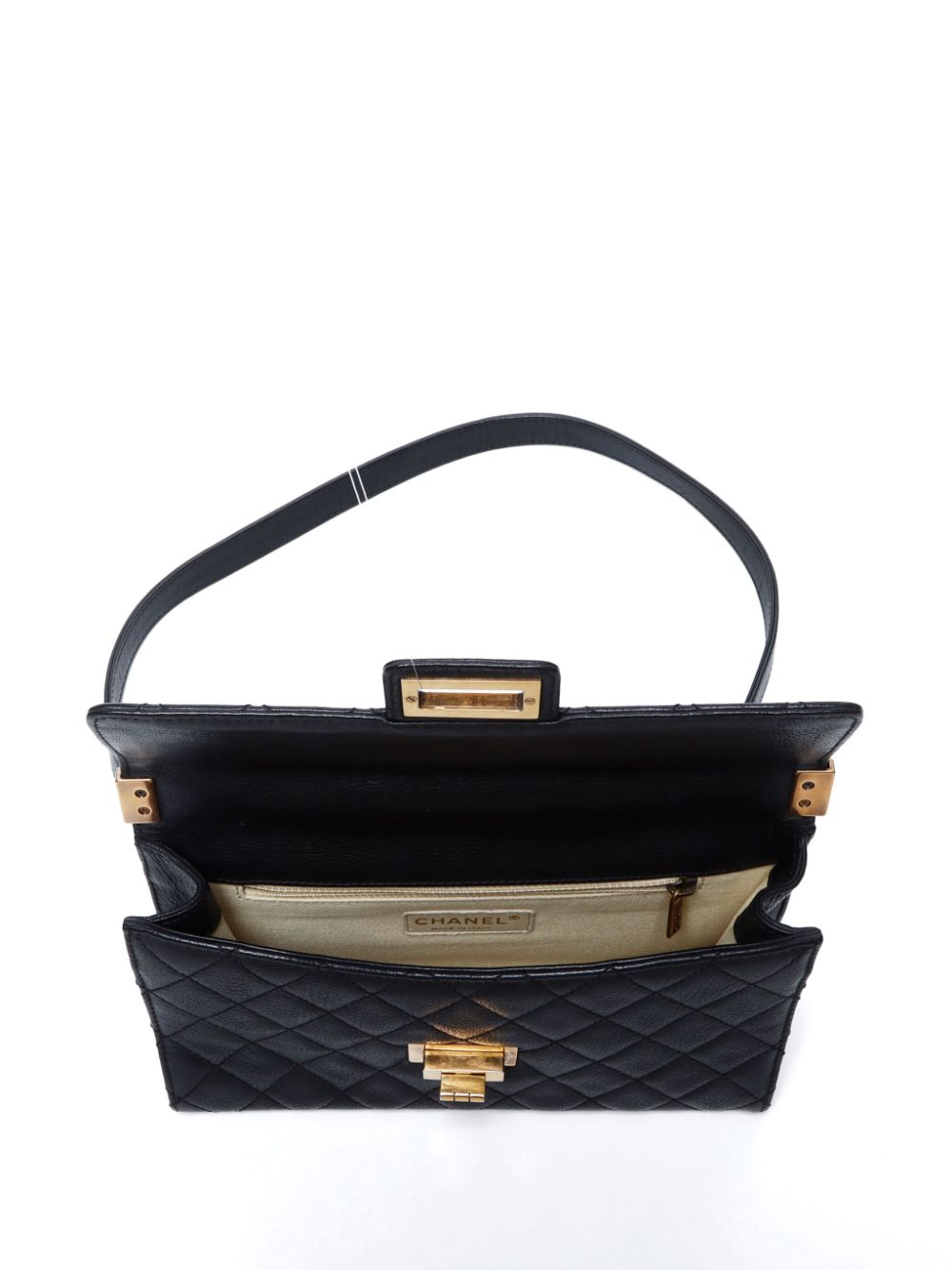 CHANEL 2012-2013 2.55 Mademoiselle lock shoulder bag Women