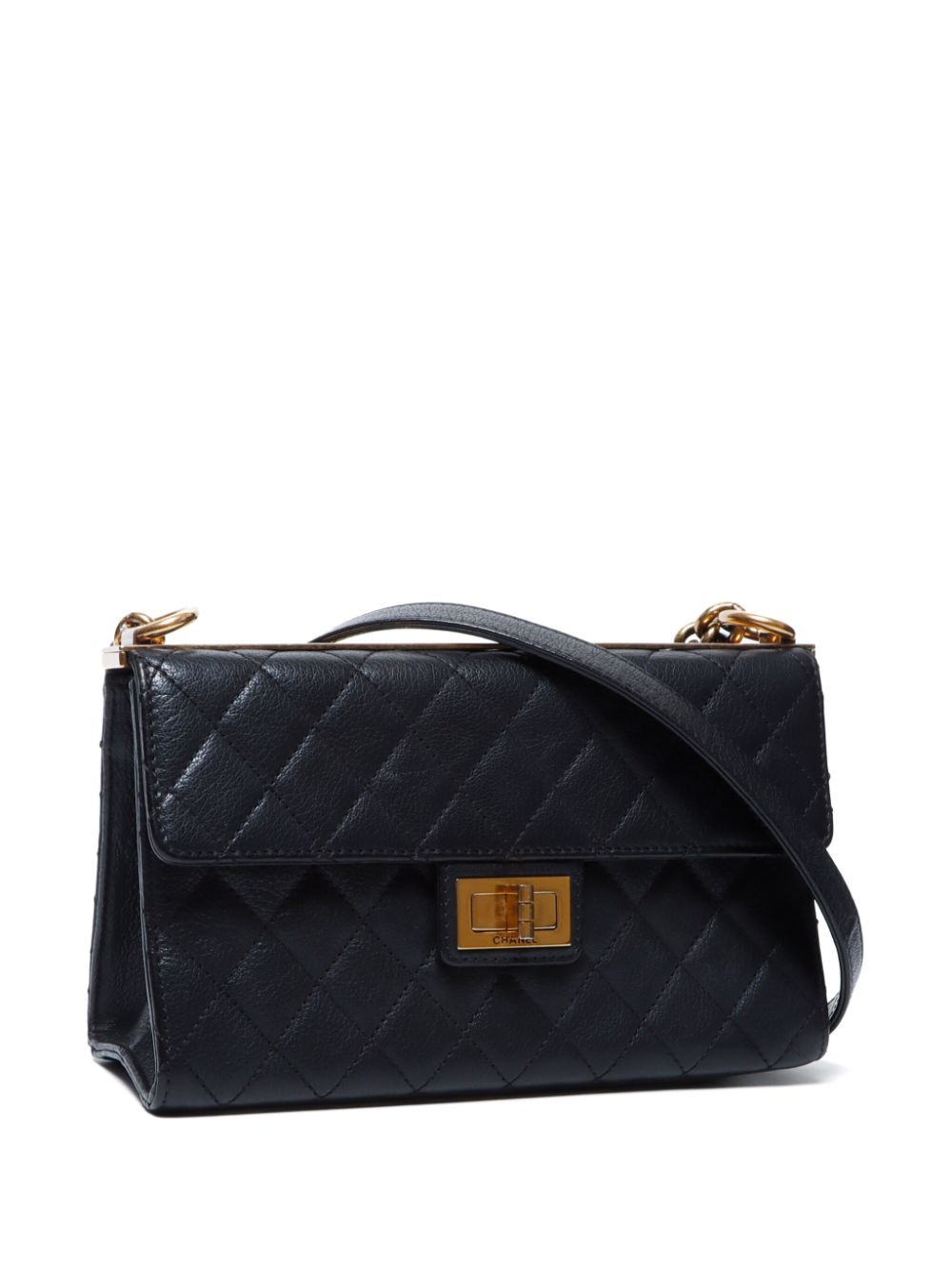 CHANEL 2012-2013 2.55 Mademoiselle lock shoulder bag Women