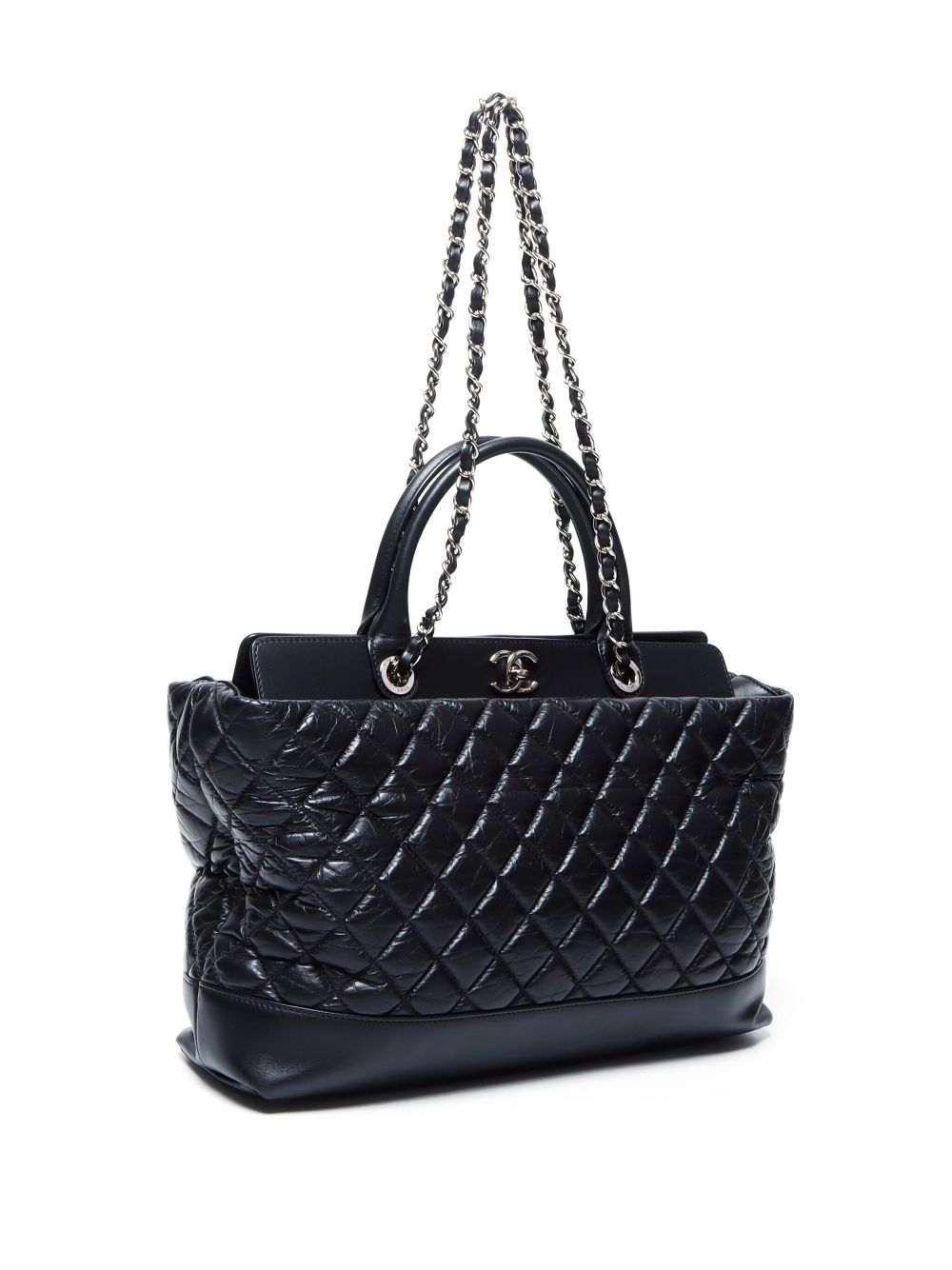 CHANEL 2012-2013 CC turn-lock two-way tote bag Women