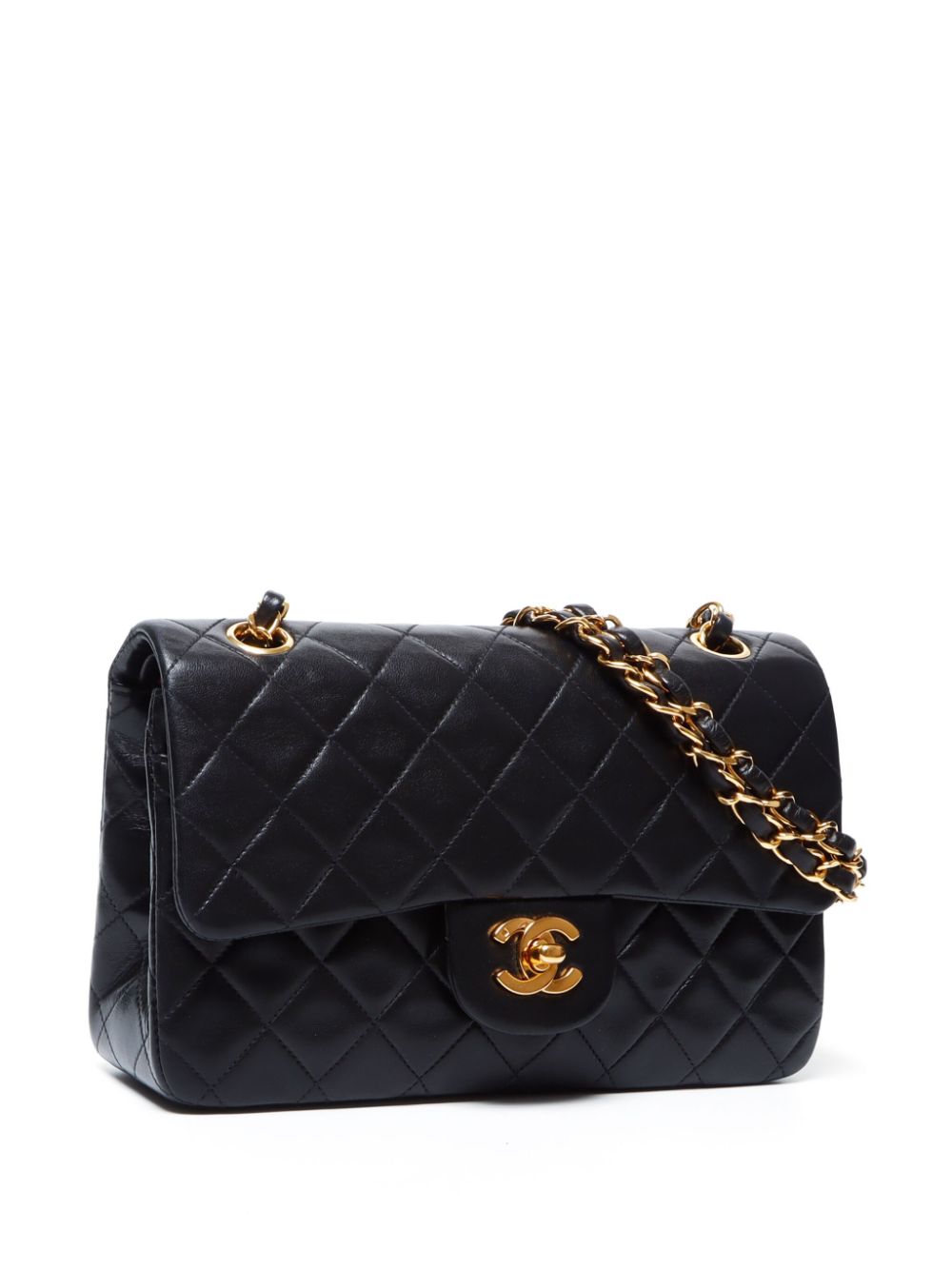 CHANEL 1991-1994 small Double Flap shoulder bag Women