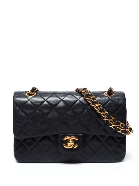 CHANEL 1991-1994 small Double Flap shoulder bag Women