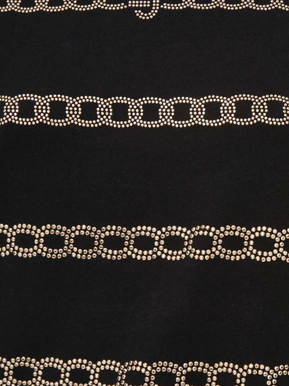 Liu •jo Embellished-detail T-shirt In Black