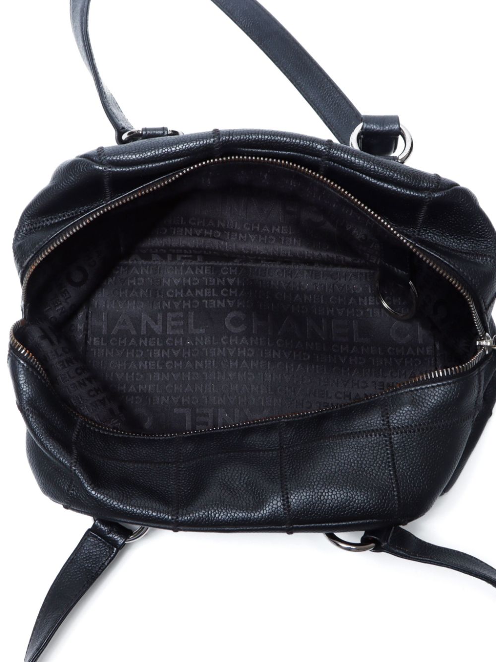 Affordable HOT SALE CHANEL 2004-2005 Choco Bar tote bag Women