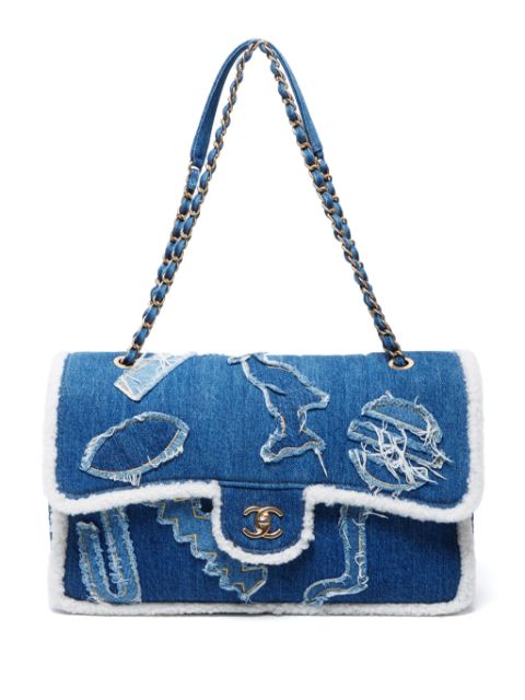 CHANEL 2019 Hieroglyph Flap shoulder bag Women