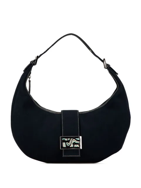 Fendi Pre-Owned 2000-2010 Canvas Croissant shoulder bag
