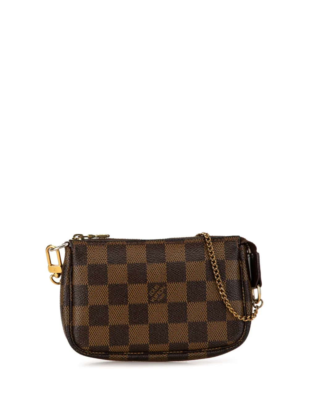 Louis Vuitton Pre-Owned 2009 Damier Ebene Mini Pochette Accessoires handbag WOMEN