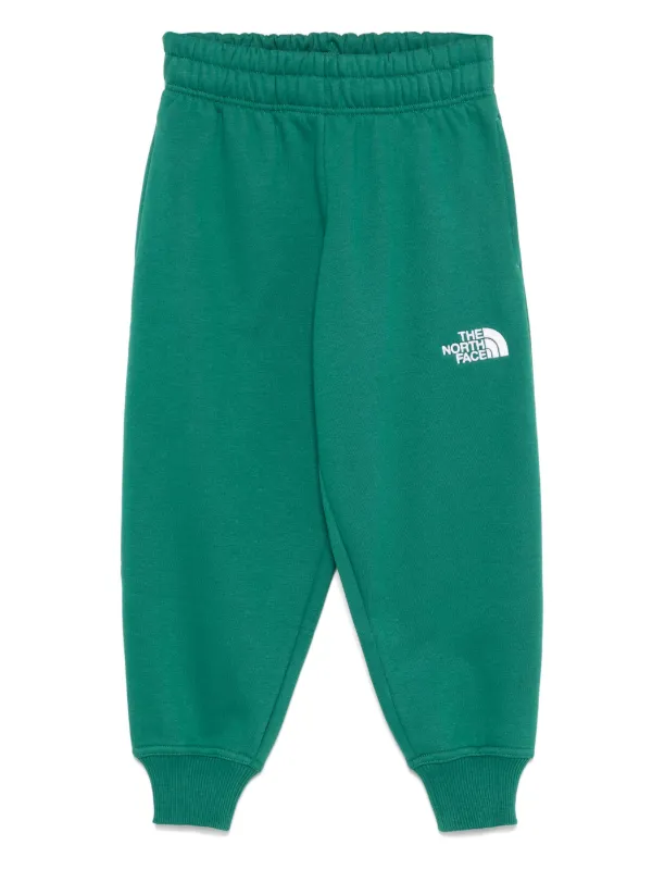 The North Face Kids Logo embroidered Track Pants Green