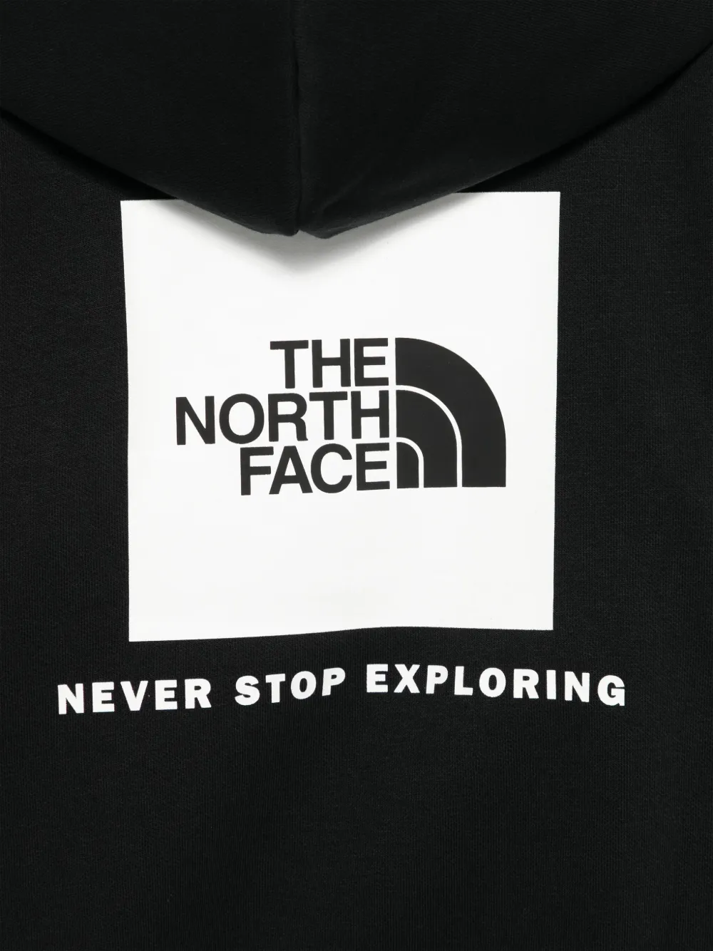 The North Face Kids Hoodie met logoprint Zwart