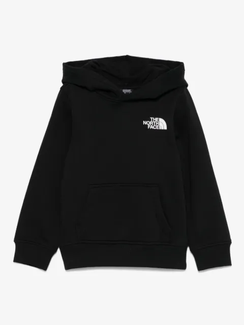 The North Face Kids hoodie med logotyp