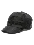 Moschino Kids logo-jacquard baseball cap - Black