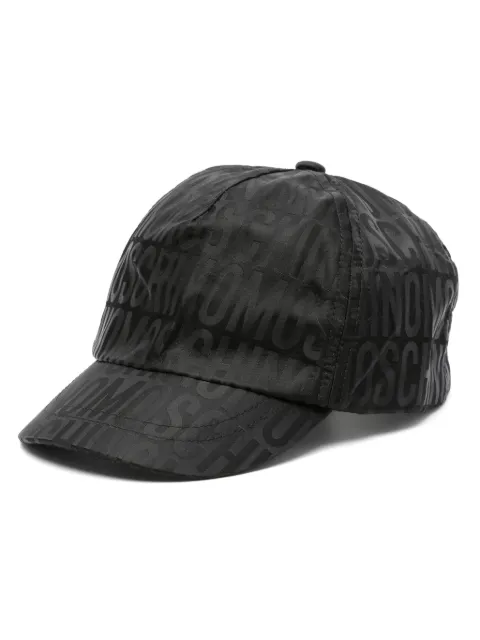Moschino Kids logo-jacquard baseball cap