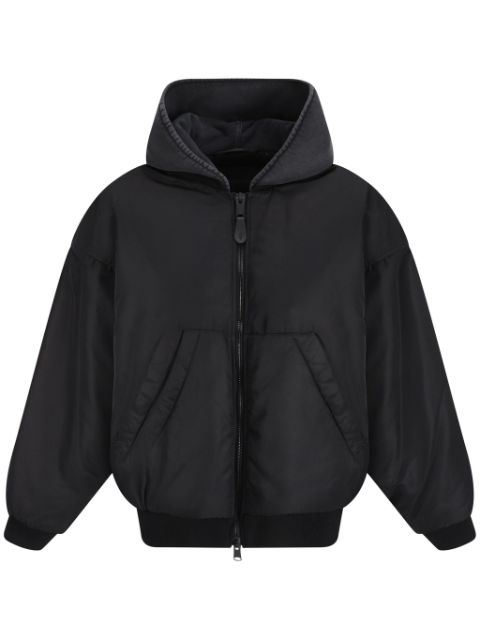 Balenciaga hooded bomber jacket Men