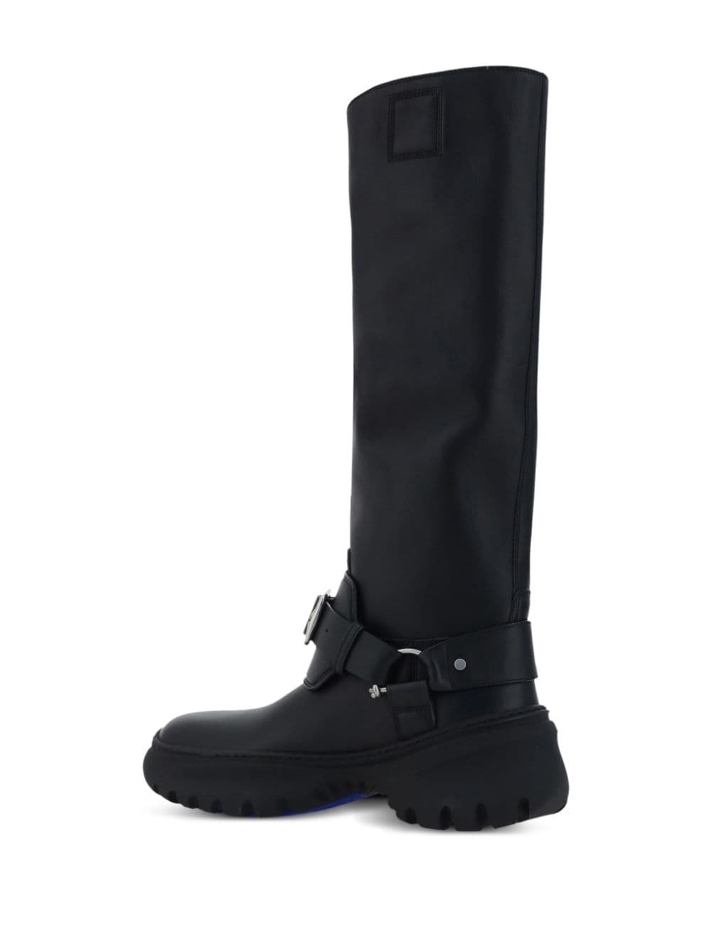 Shop Burberry Stomp Boots In Schwarz