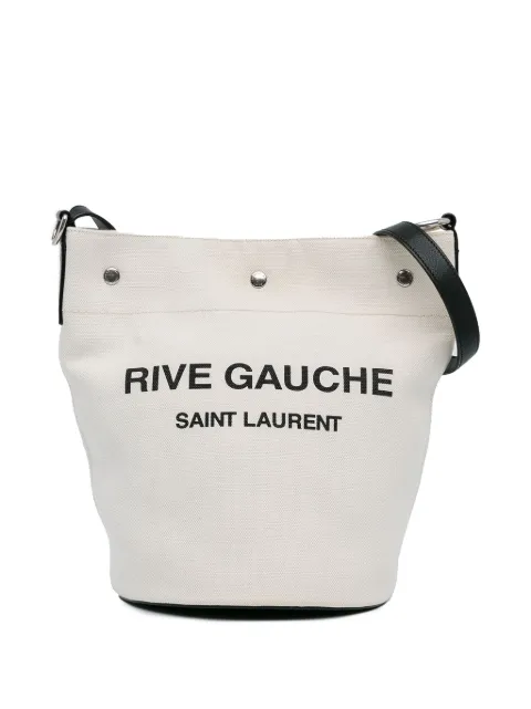 Saint Laurent Pre-Owned 2021 Canvas Rive Gauche bucket bag WOMEN