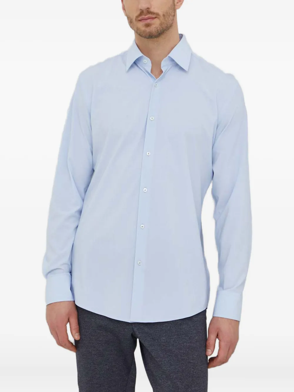 BOSS camisa con botones | azul | Image 1