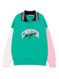 MSGM Kids colour-block sweater - Green