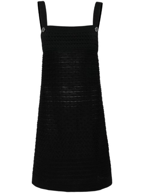 CHANEL 2000s rear zipper sleeveless dress Women