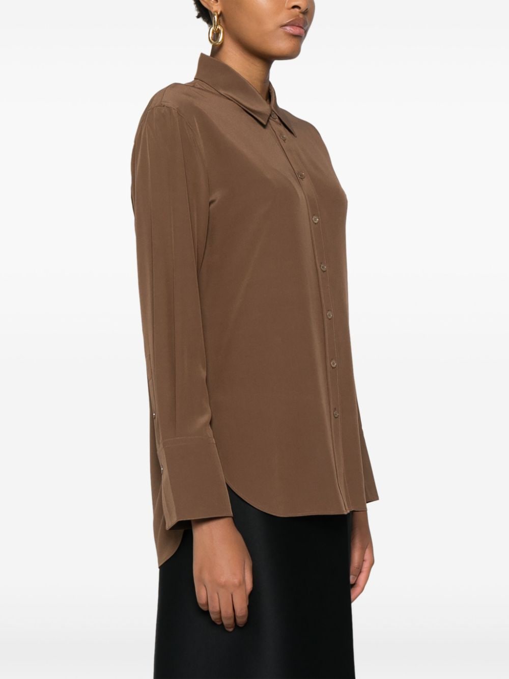 Shop Joseph Joe Blouse In Brown