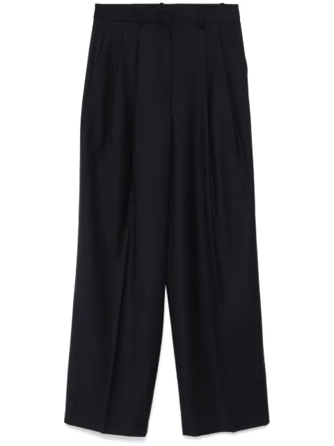 Theory pantalones plisados