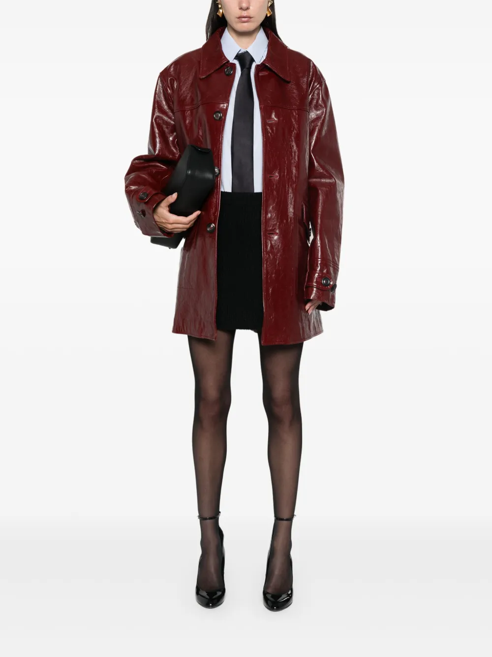  Sportmax Teiera Mini Skirt - Black 