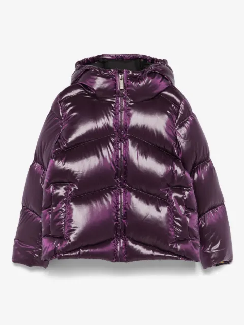 K Way Kids hooded puffer jacket