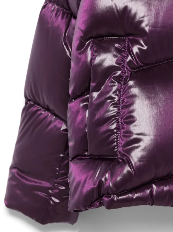 Manteau De Pluie Doublé à Capuche Pour Fille - Marque Kidkanaï, Couleur Violet, Taille 3 Ans (94 Cm)