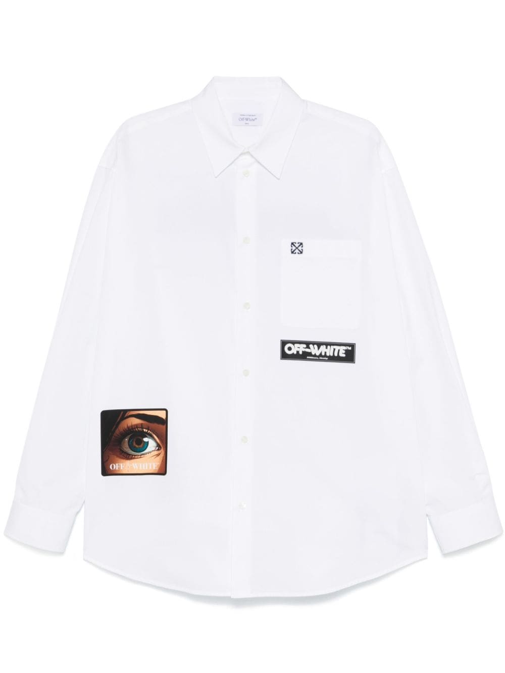 Off-White Eye Logo shirt - Weiß