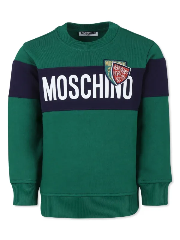 Moschino kids sweatshirt deals