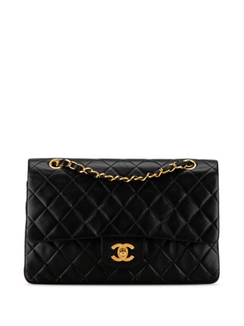 CHANEL Pre-Owned 1991-1994 Medium Classic Lambskin Double Flap shoulder bag WOMEN