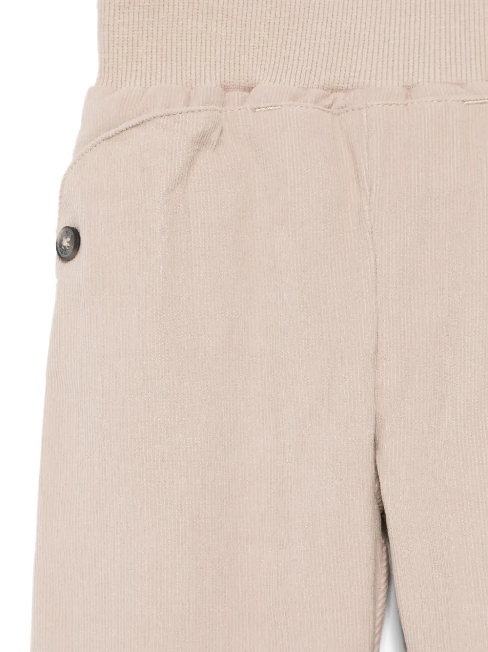 Tartine Et Chocolat Fluwelen broek Beige