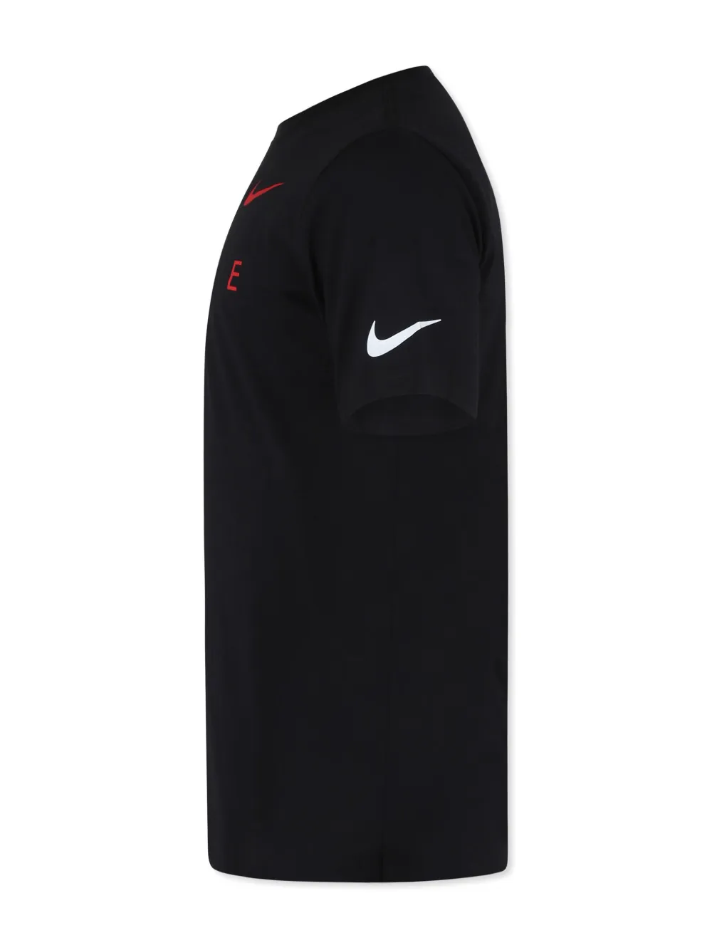 Nike Kids T-shirt met print Zwart