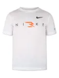 Nike Kids print t-shirt - White