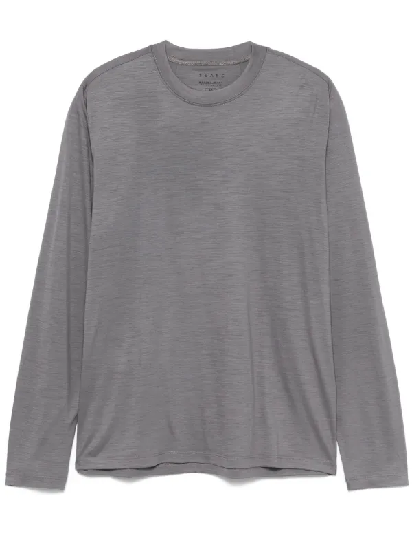 Sease Virgin Wool T-shirt in Grey