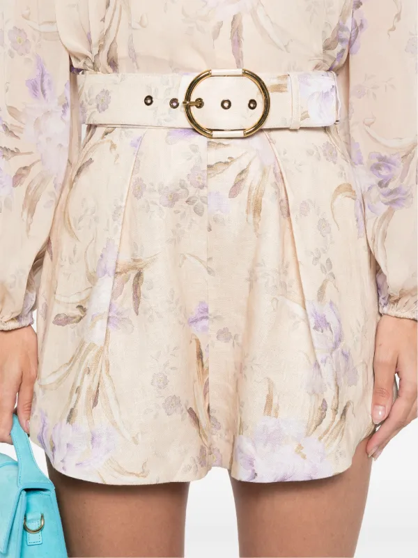 ショートパンツ Zimmermann SHORTS ZIMMERMANN Eden Shorts | Neutrals | FARFETCH