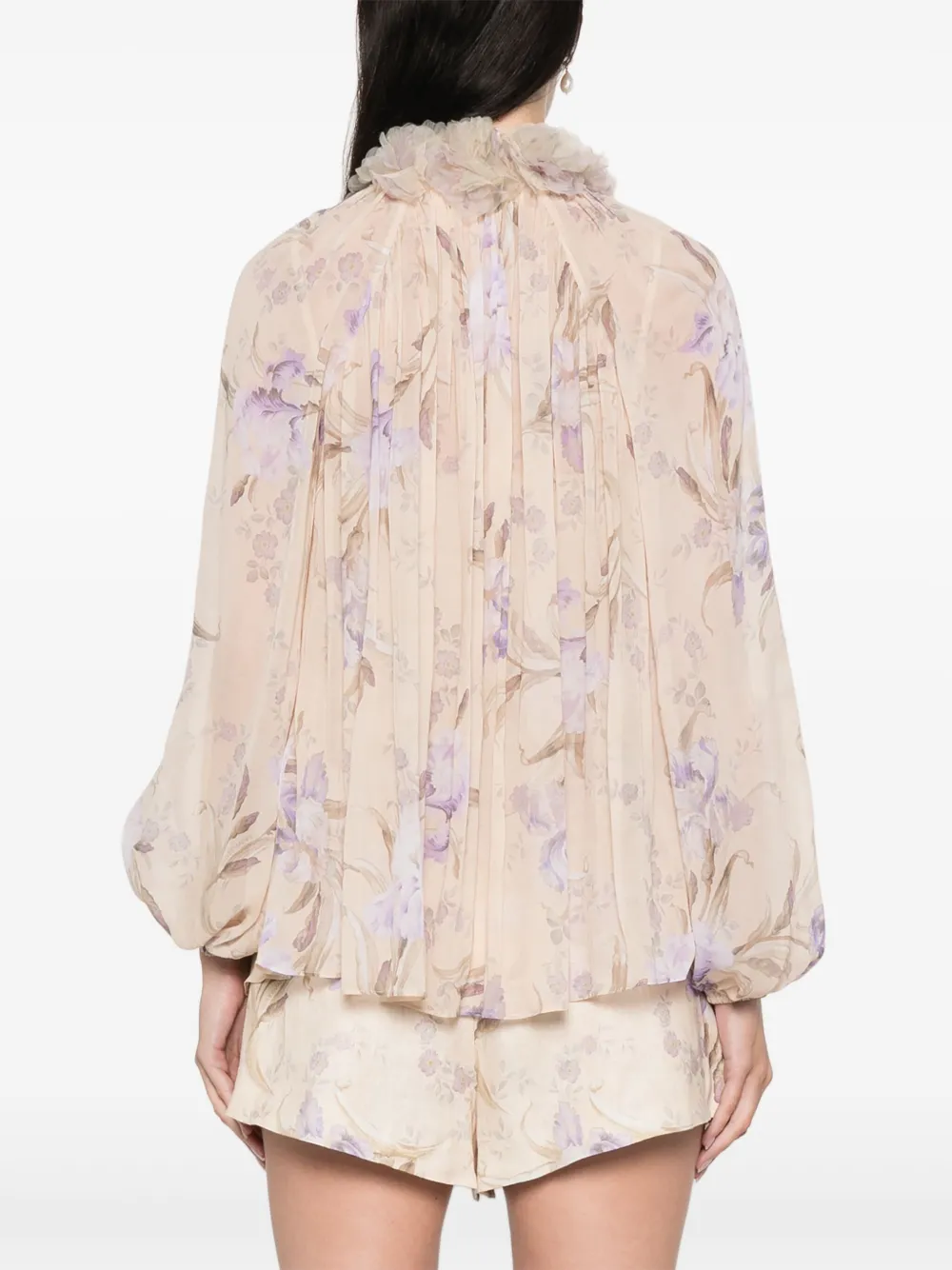 ZIMMERMANN Eden Billow blouse Beige
