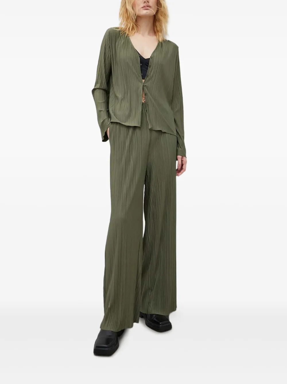 SAMSOE SAMSOE haut boutonné à design plissé | Chemises | Image 2