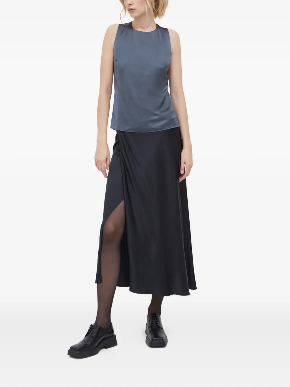  Samsoe Samsoe Ellie Racer-back Top - Grey 