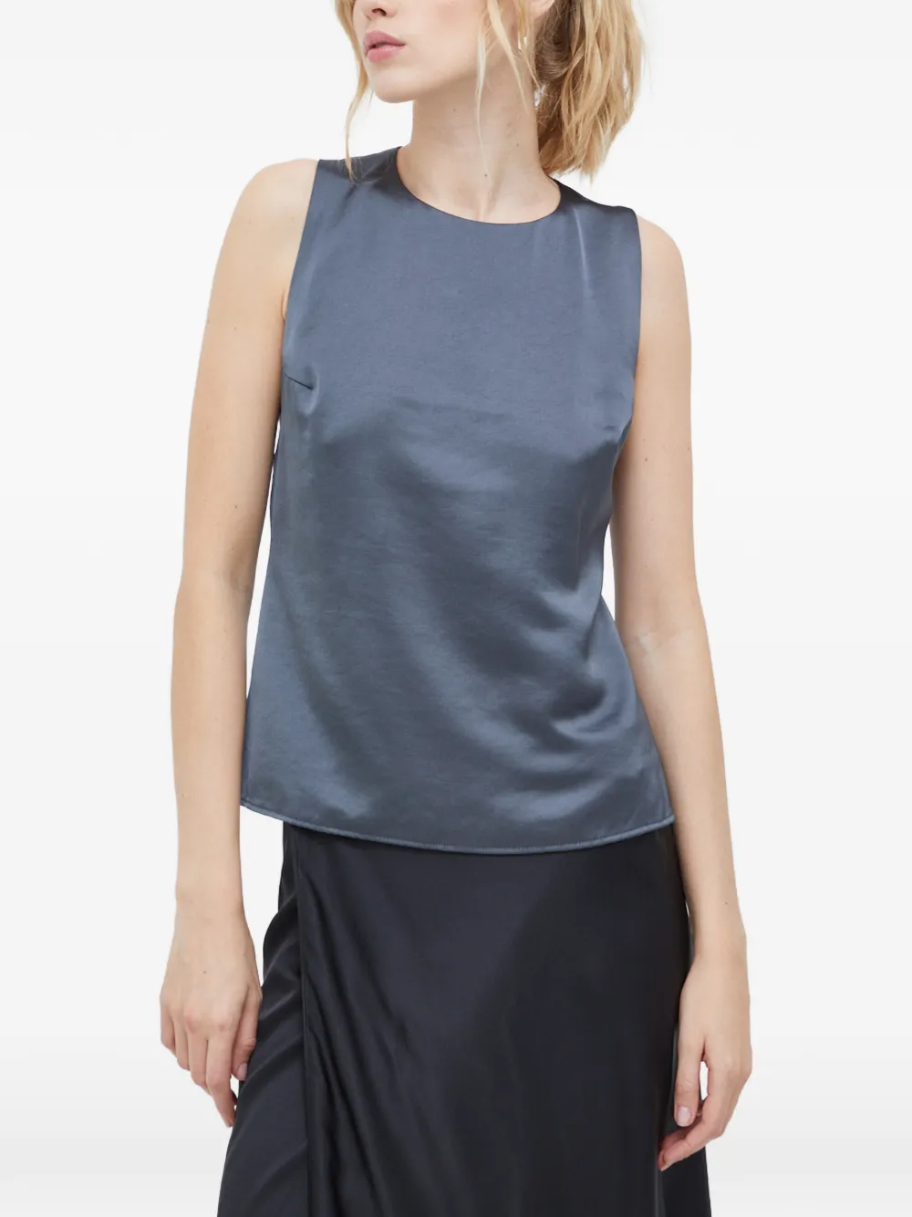 SAMSOE SAMSOE ELLIE racer-back top - Grigio