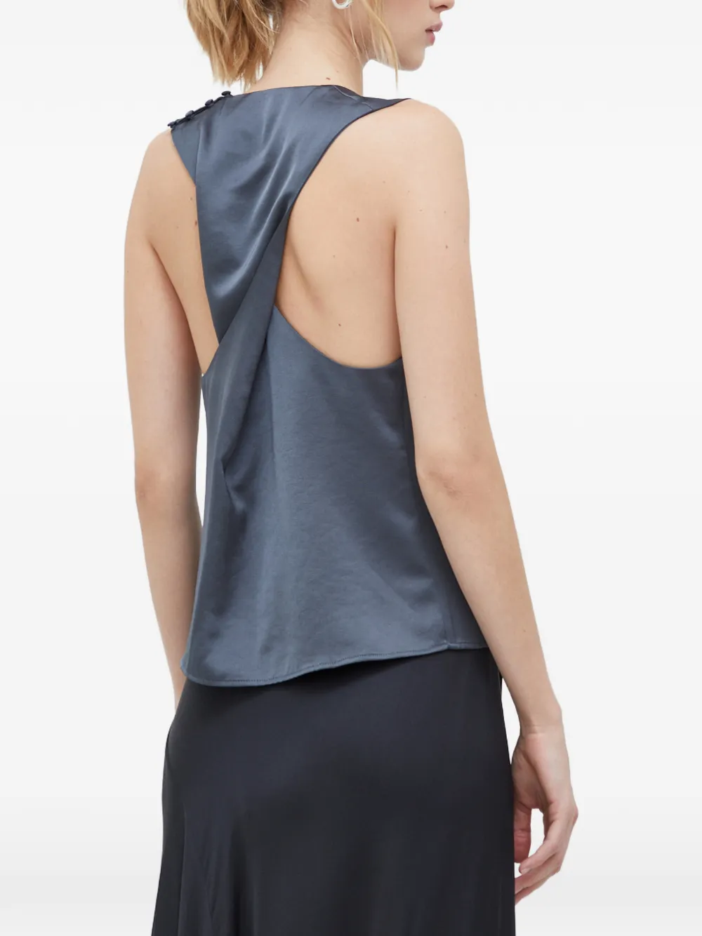  Samsoe Samsoe Ellie Racer-back Top - Grey 