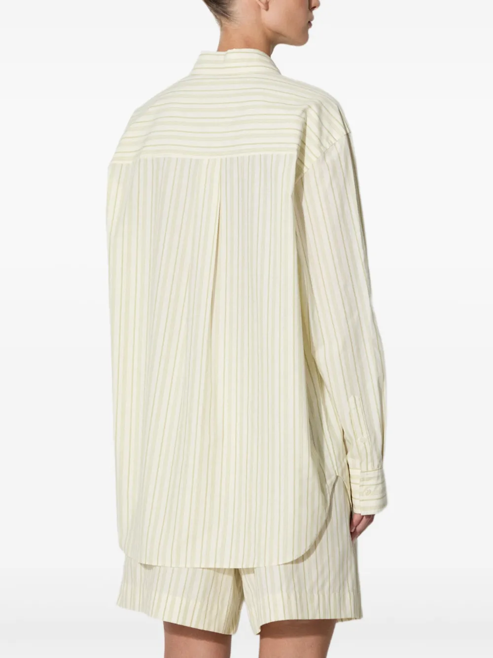 Samsoe & Samsoe Striped-pattern Shirt In Neutral
