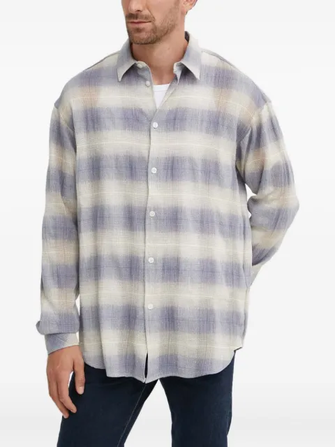 SAMSOE SAMSOE checked-pattern shirt