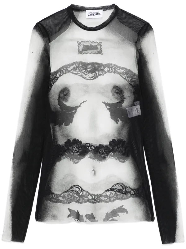 トップス jean paul gaultier Archive トップス archive Jean Paul Gaultier LS needle Tee トップス archive
